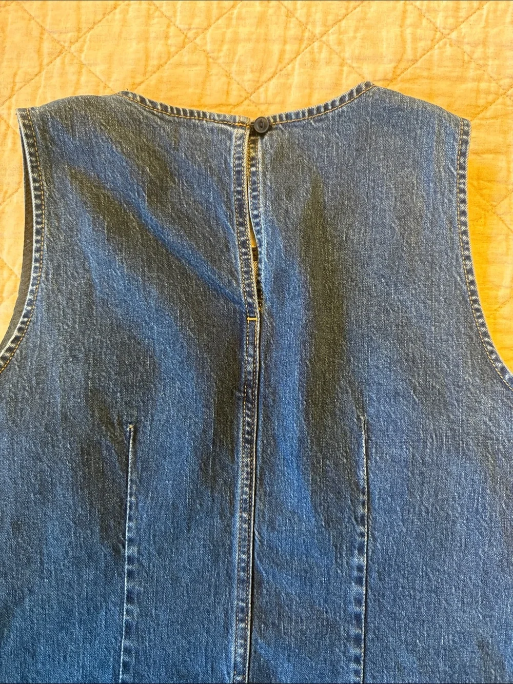 J. Crew denim shift dress